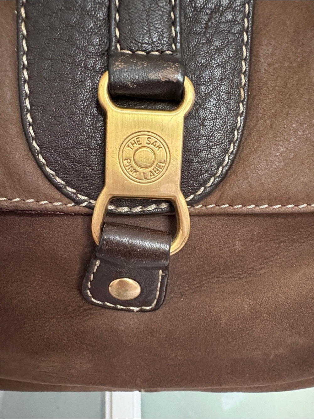 The Sak Brown Suede Hobo with Dark Chocolate Trim - Picture 5 of 13